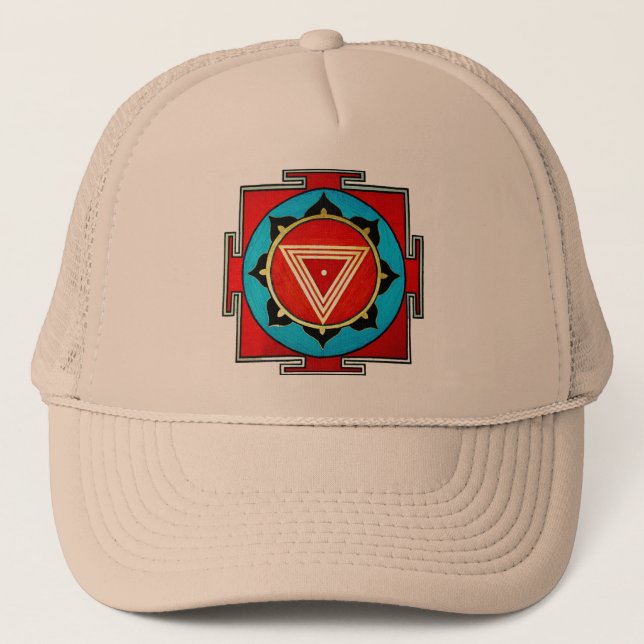 Gorra de Kali Yantra (Anverso)