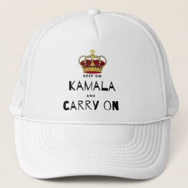 gorra de kamala harris, para apoyarla