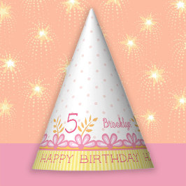 Gorra de la 5ª fiesta de cumpleaños de Sweet Whims