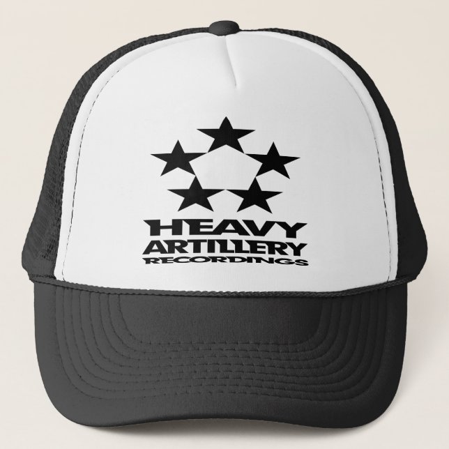 GORRA de la ARTILLERÍA PESADA (logotipo negro) (Anverso)