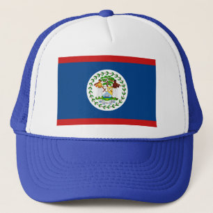 Gorra de la bandera de Belice
