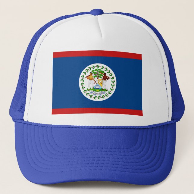 Gorra de la bandera de Belice (Anverso)