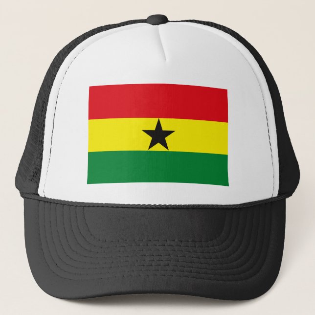 Gorra de la bandera de Ghana (Anverso)