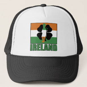 Gorra de la bandera de Irlanda