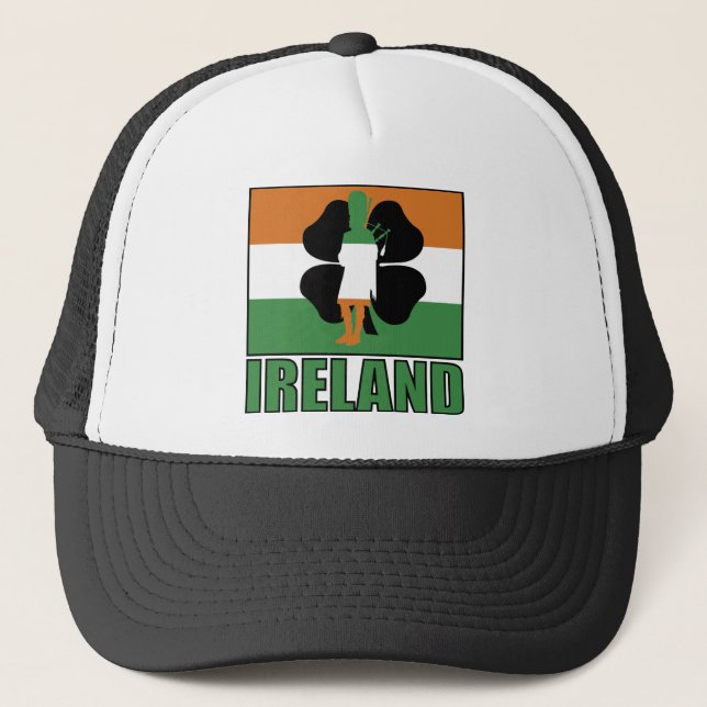 Gorra de la bandera de Irlanda (Anverso)