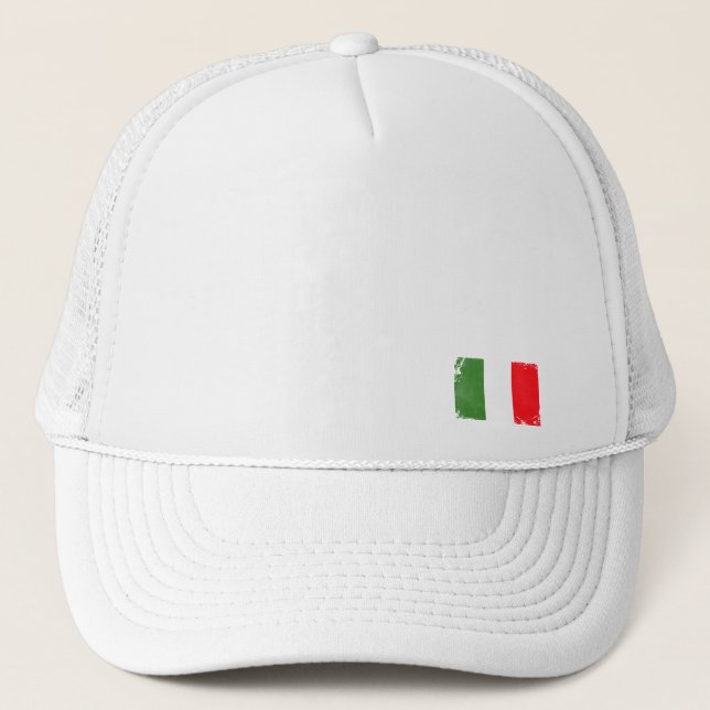 Gorra de la bandera de Italia (Anverso)