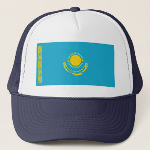 Gorra de la bandera de Kazajistán