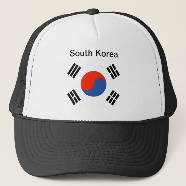 Gorra de la bandera de la Corea del Sur (Anverso)
