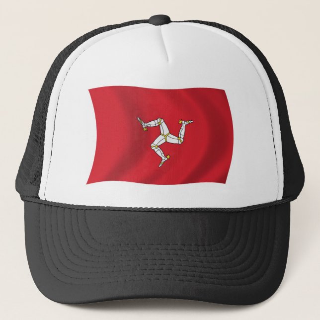 Gorra de la bandera de la Isla de Man (Anverso)