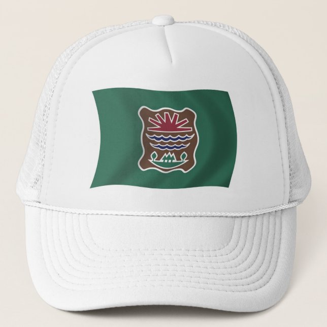 Gorra de la bandera de la tribu Abenaki (Anverso)