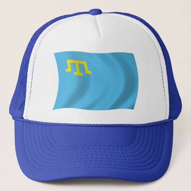 Gorra de la bandera de los tártaros de Crimea (Anverso)