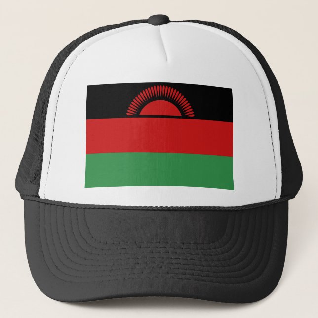 Gorra de la bandera de Malawi (Anverso)