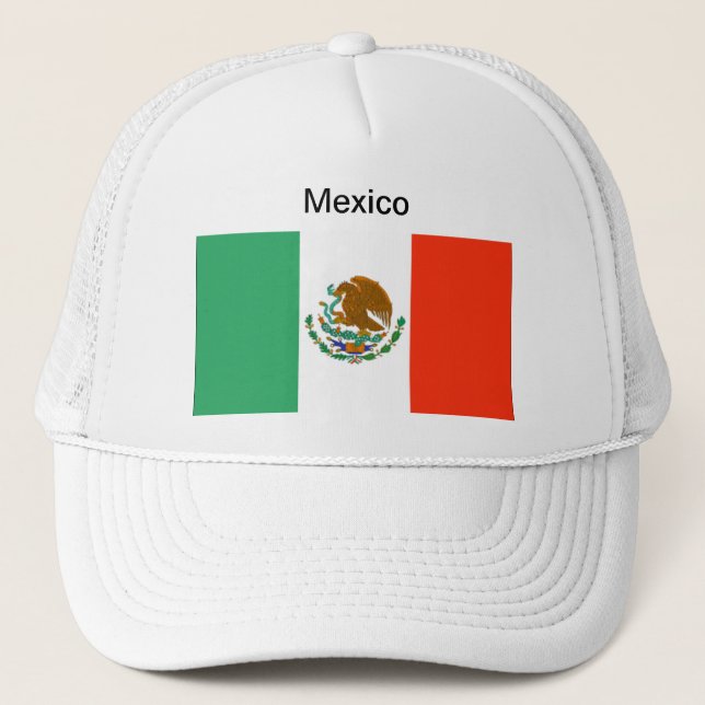 Gorra de la bandera de México (Anverso)