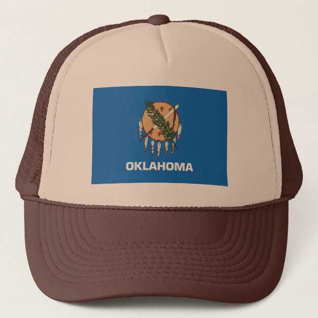 Gorra de la bandera de Oklahoma (Anverso)