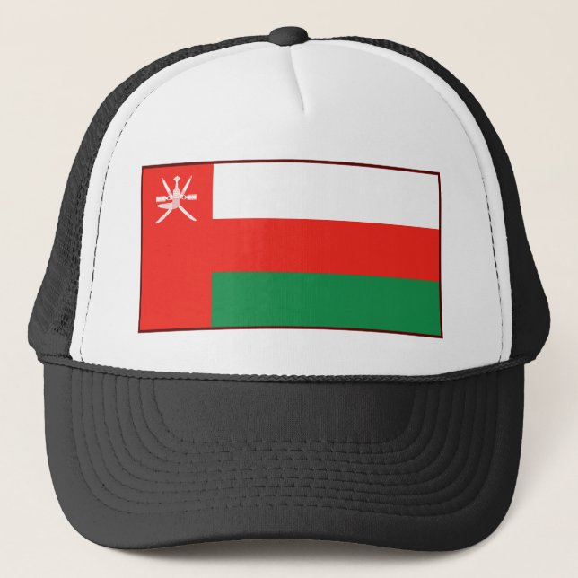 Gorra de la bandera de Omán (Anverso)