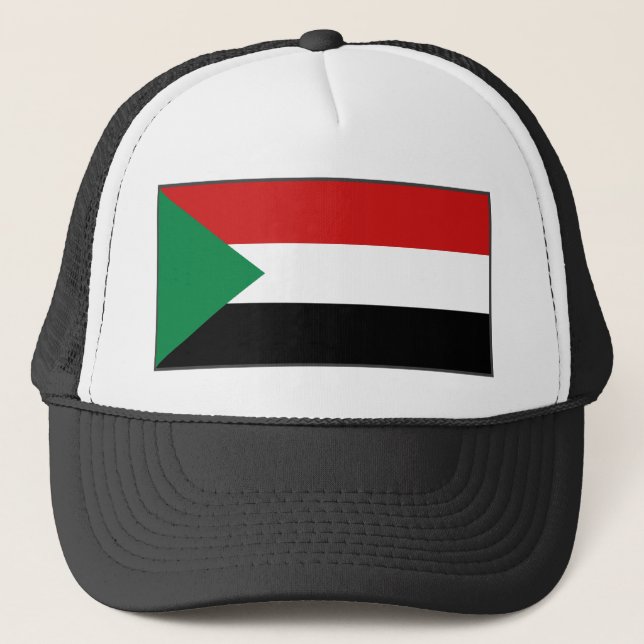 Gorra de la bandera de Sudán (Anverso)