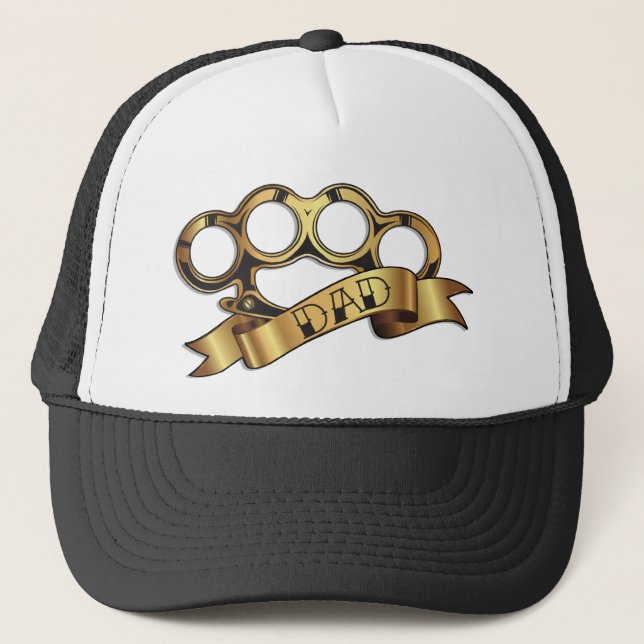 Gorra de la bandera del PAPÁ del tatuaje de los (Anverso)