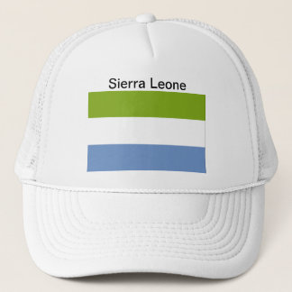 Gorra de la bandera del Sierra Leone