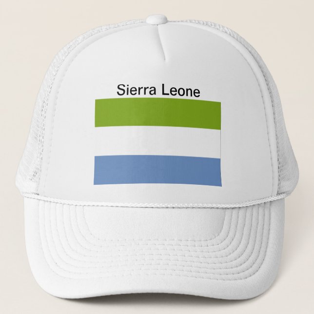 Gorra de la bandera del Sierra Leone (Anverso)
