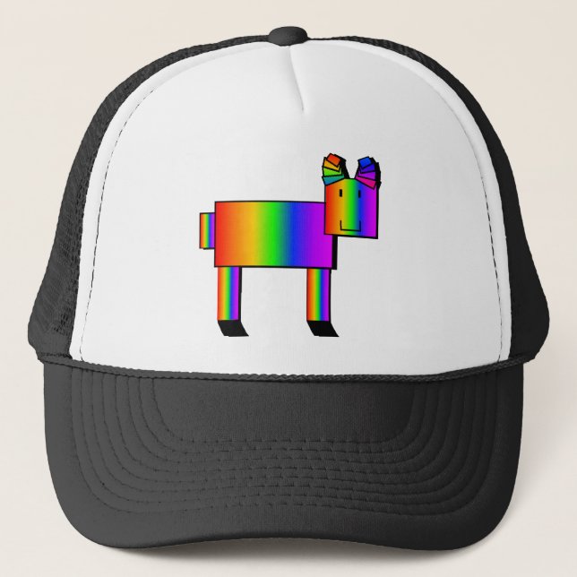 Gorra de la cabra arcoiris (Anverso)