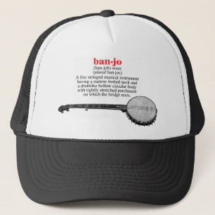 Gorra de la definición del banjo