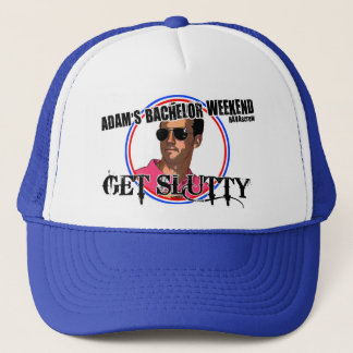 Gorra de la despedida de soltero de Adán