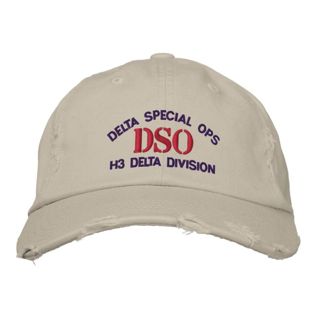 Gorra de la División DSO Halo Delta (Anverso)