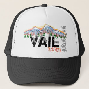 Gorra de la elevación de Vail Colorado