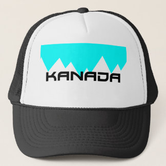 gorra de la escena de la montaña