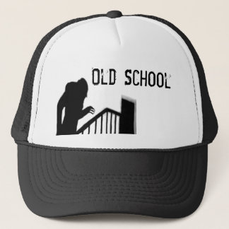 Gorra de la escuela vieja de la silueta de
