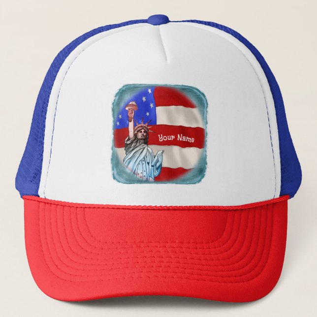 Gorra de la Estatua Libertad (Anverso)