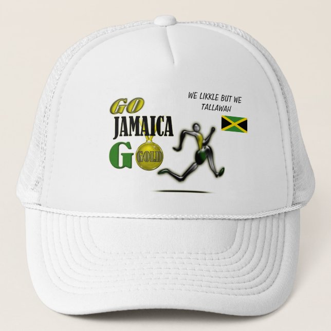 Gorra de la fan de Jamaica del equipo de 2012 (Anverso)