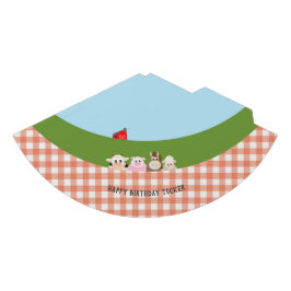 Gorra de la fiesta de cumpleaños de la granja