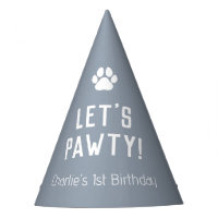 Gorra de la fiesta de cumpleaños de Perro travieso