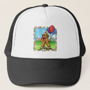Gorra de la fiesta de cumpleaños del oso