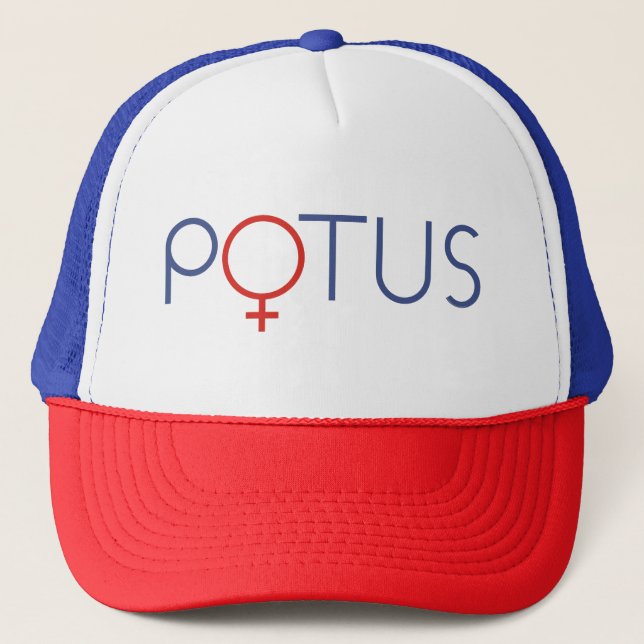 Gorra de la gorra de POTUS Señora Presidenta (Anverso)