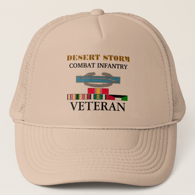 Gorra de la infantería del combate de la tormenta (Anverso)