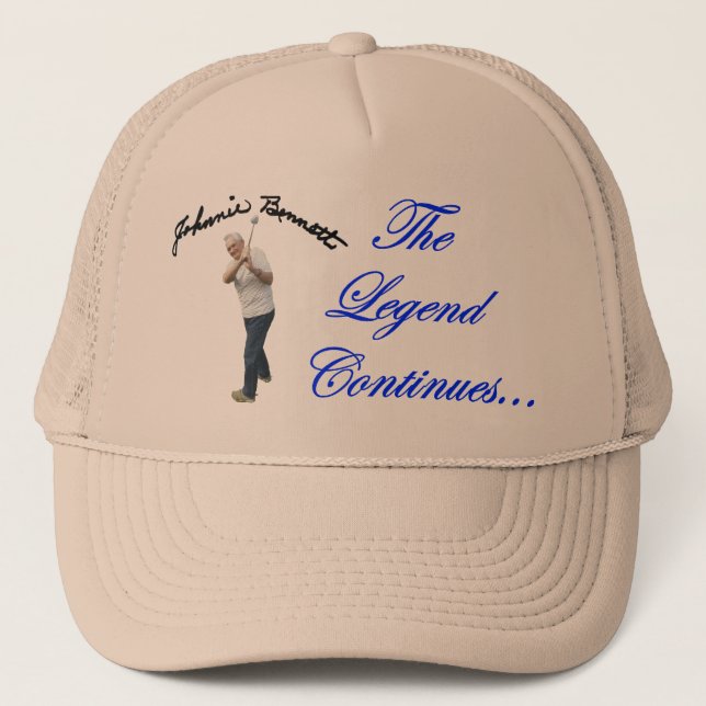 Gorra de la "leyenda" de Johnnie Bennett (Anverso)