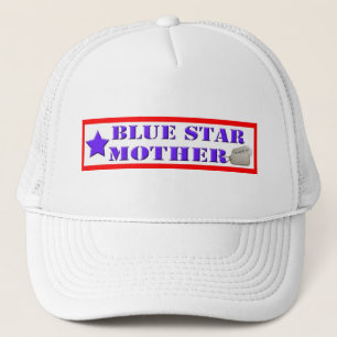 Gorra de la madre de la estrella azul