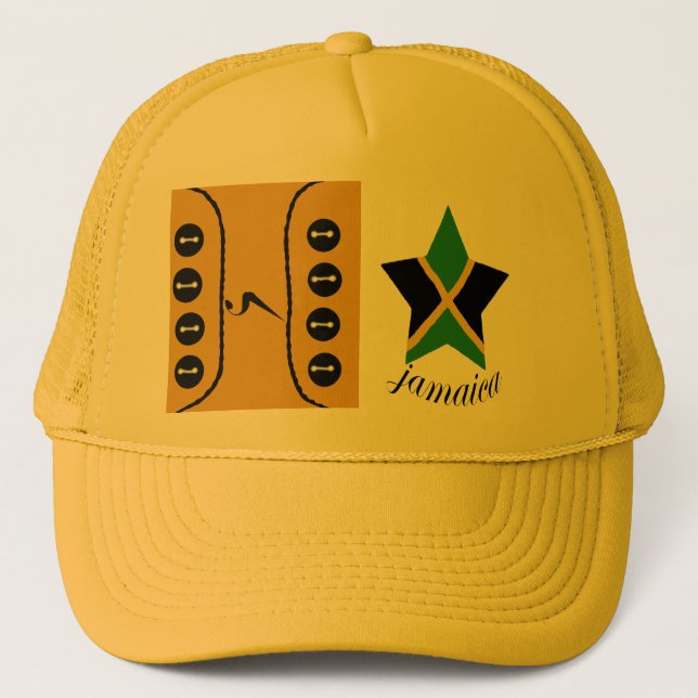 Gorra de la malla de Jamaica Selecta (Anverso)
