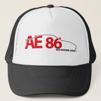 Gorra de la malla del esquema AE86