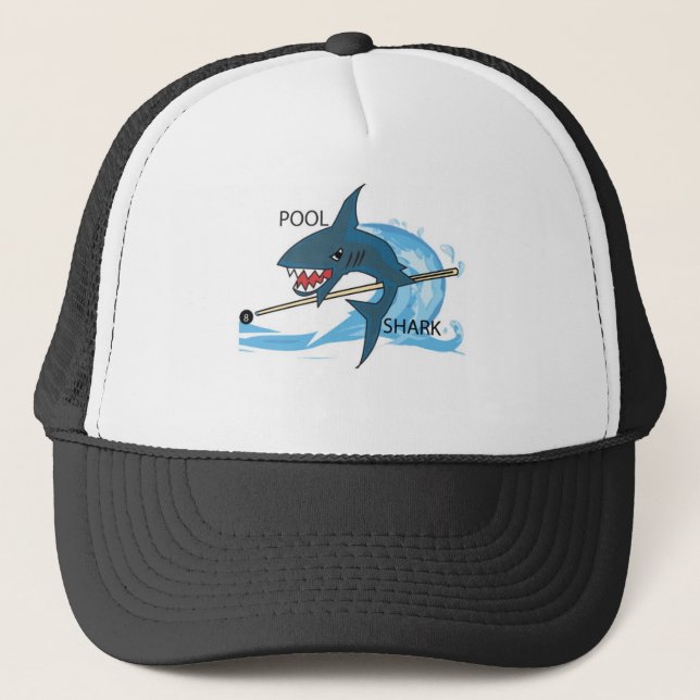 Gorra de la malla del tiburón 2 de la piscina (Anverso)