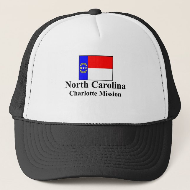 Gorra de la misión de Carolina del Norte Charlotte (Anverso)