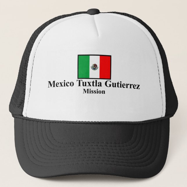Gorra de la misión de México Tuxtla Gutierrez (Anverso)
