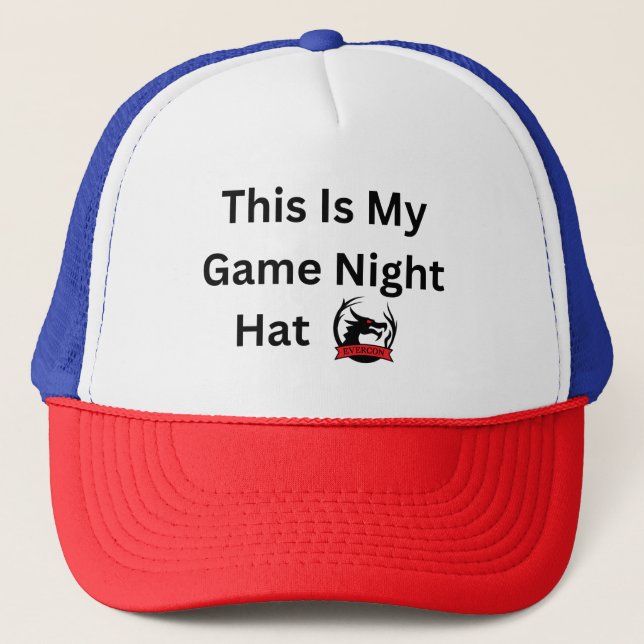 Gorra de la noche del juego (Anverso)