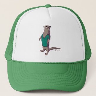 Gorra de la nutria del inconformista (sin texto)