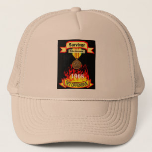Gorra de la ofensiva de Tet del superviviente