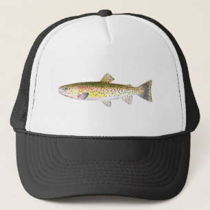 Gorra de la pesca - pescado de la trucha de la