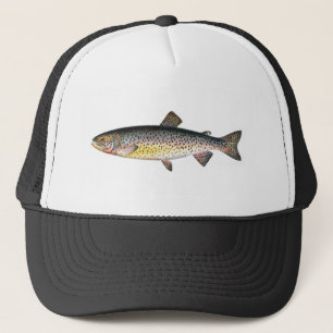 Gorra de la pesca - pescado de la trucha de Tahoe