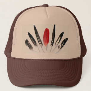 Gorra de la pluma II del loro